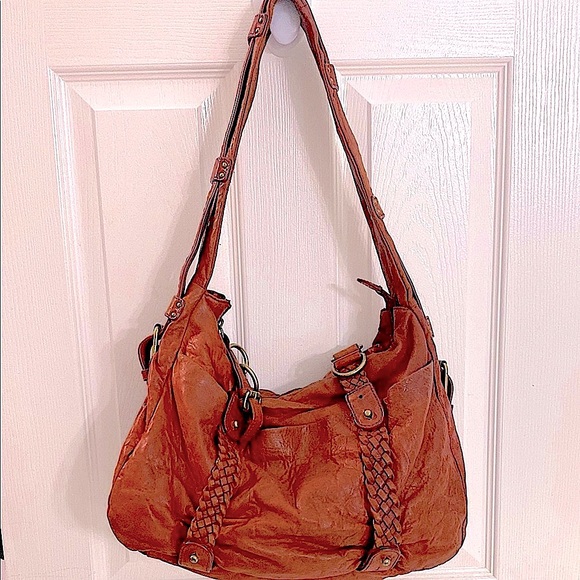 Cynthia Rowley- luggage/brown Leather Bag - Picture 2 of 7